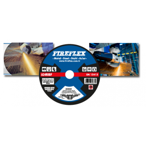 FireFlex 115x6.0x22 NK Metal Taşlama Diski