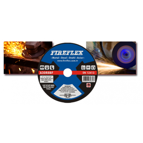 FireFlex 115x2.5x22 NK Metak Kesici Disk